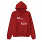 Mrs Always Right Valentine’s Day Printed Hoodie - PW507
