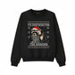 I'm just here for the Snacks Christmas Sweatshirt P9050