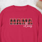 Mama Claus Daddy Claus Christmas Sweatshirt, Christmas Family Matching Sweater, Xmas Buffalo Plaid Printed Crewneck Tops, Christmas Eve Gift