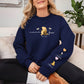 Personalised Mama Bear Sweatshirt with Kids Names, Custom Mama Printed Crewneck, Mother's Day Gifts, Cozy Mom Life Jumpers, Gift for Momma