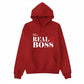 The Real Boss Valentine’s Day Printed Hoodie - PW504