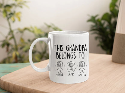 Personalised Gift Mug for Grandpa - P2450