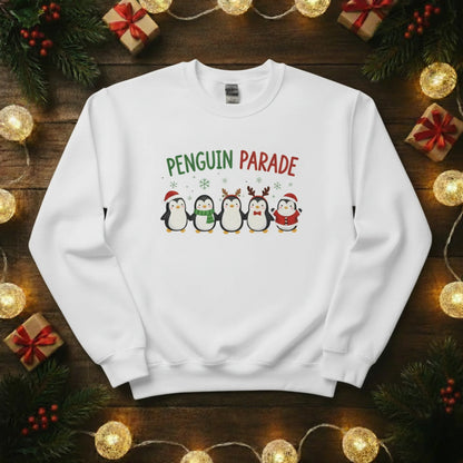 Penguin Parade Christmas Sweatshirt