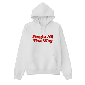 Jingle All The Way Puff Printing Hoodie PUFF141