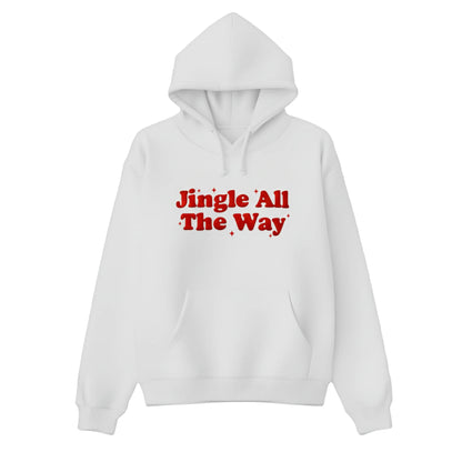 Jingle All The Way Puff Printing Hoodie PUFF141