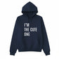 I’m the Cute One Valentine’s Day Printed Hoodie - PW503