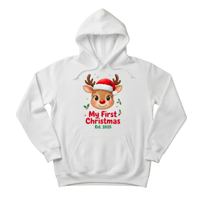 My First Christmas Reindeer Hoodie - PW218