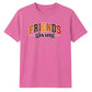 Friendsgiving curved arch font Thanksgiving Unisex T-Shirt