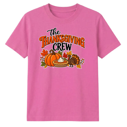Turkey pumpkin crew top print Thanksgiving Unisex T-Shirt