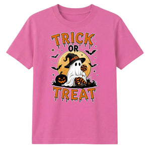 Witch hat ghost lollipop graphic Halloween Unisex t-shirt