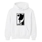 Abstract Line Art Face Silhouette Graphic Unisex Hoodie