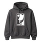 Abstract Line Art Face Silhouette Graphic Unisex Hoodie
