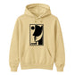Abstract Line Art Face Silhouette Graphic Unisex Hoodie