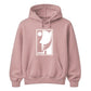 Abstract Line Art Face Silhouette Graphic Unisex Hoodie