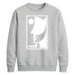 Abstract Line Art Face Silhouette Graphic Unisex Sweatshirt
