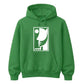 Abstract Line Art Face Silhouette Graphic Unisex Hoodie