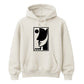 Abstract Line Art Face Silhouette Graphic Unisex Hoodie