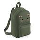 Kids Backpack Black Cat Face Cute School Bag for Girls - Small Size