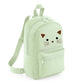 Kids Backpack Black Cat Face Cute School Bag for Girls - Small Size