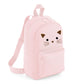 Kids Backpack Black Cat Face Cute School Bag for Girls - Small Size