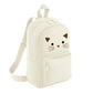 Kids Backpack Black Cat Face Cute School Bag for Girls - Small Size