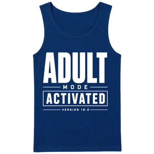 18th Birthday Tank Top Men Adult Mode Activated