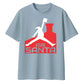Air Santa Funny Jordan Parody Christmas Oversized T-Shirt