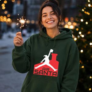 Air Santa Jordan Parody Christmas Unisex Hoodie