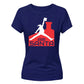 Air Santa Parody Christmas Ladies T-Shirt