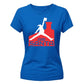 Air Santa Parody Christmas Ladies T-Shirt