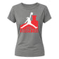 Air Santa Parody Christmas Ladies T-Shirt