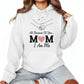 All Because of You Mom Mother's Day Printed Unisex Hoodie