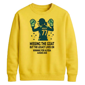 Alyssa Healy 2026 Aussies Women Cricket Sweatshirt - T20 Womens World Cup Sweatshirt Australia