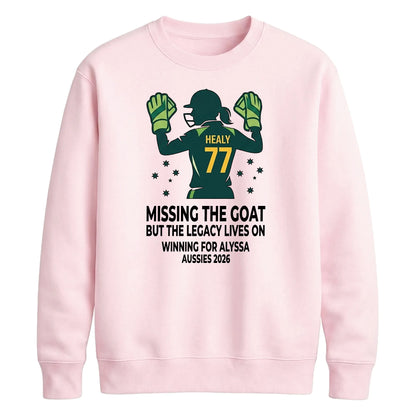 Alyssa Healy 2026 Aussies Women Cricket Sweatshirt - T20 Womens World Cup Sweatshirt Australia
