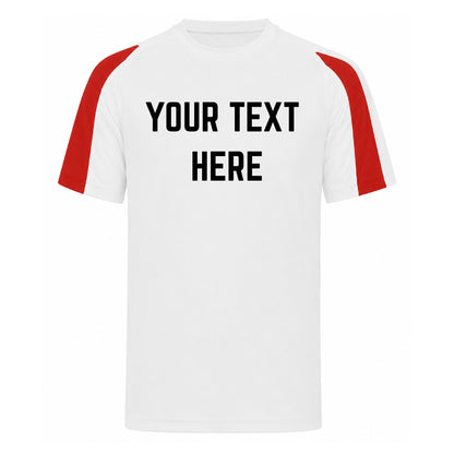 Custom football tournament unisex sport t-shirt (Add-on)