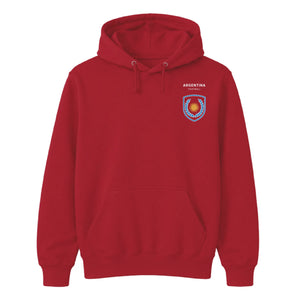 Argentina Victory Crest Printed Football unisex hoodie