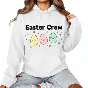 Easter Crew Printed Hoodie-PW590