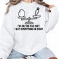 I’m on the Egg Diet – I Eat Everything in Sight Easter Printed Sweatshirt - PW602