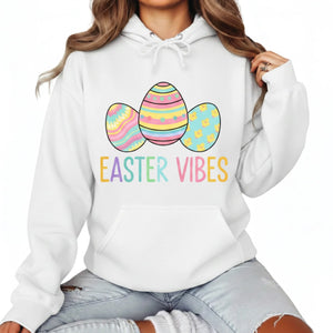 Easter Vibes Printed Hoodie-PW592