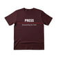 Press Documented The Truth Printed TShirt-PW5108