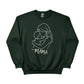 Love Mama Sketch Printed Mother's Day Sweatshirt - PW553