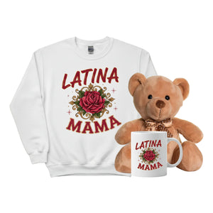 Latina Mama Mother's Day Gift Bundle with Sweatshirt- PW550