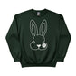Minimal Bunny Easter Printed  Sweatshirt - PW594