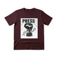 Break the Chain, The Power of the Press Printed TShirt-PW5121
