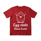 Egg Static About Easter Printed Tshirt-PW604