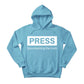 The Press as a Record of Truth Printed Hoodie-PW5117