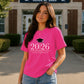 Personalized Graduation Year School Leavers Ladies Fit T-Shirt