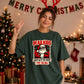 Humorous holiday santa quote Christmas Oversized T-Shirt