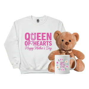 Queen Of Heart's Mother's Day Gift Bundle with Sweatshirt- PW569
