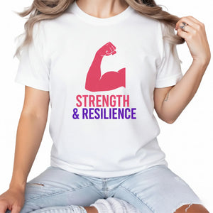 Strength and Resilience Women's Day T-Shirt - PW544